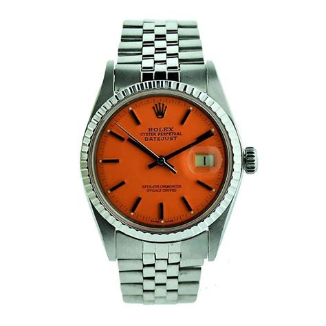 rolex oyster orange